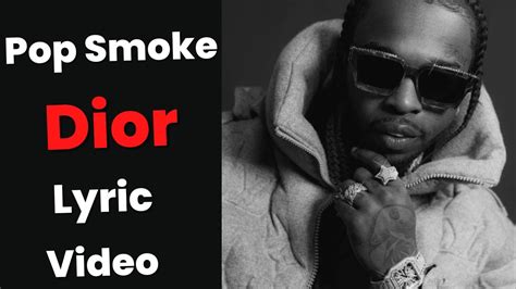 dior pop smoke shitt|Pop Smoke – Dior Lyrics .